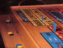 Minnesota Tri-Wheel Table with slots Slotted Minnesota Tri-Wheel table used for showing player bet intentions.